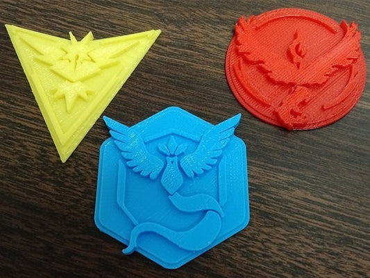 Pokemon Team Badges (Dense Print)