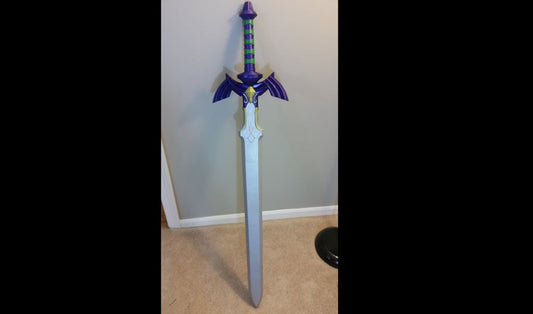 Master Sword and Sheath Dense Print