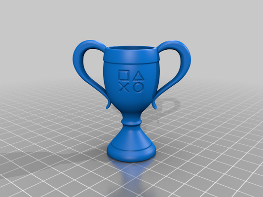 Playstation Trophy (Sparse Print)