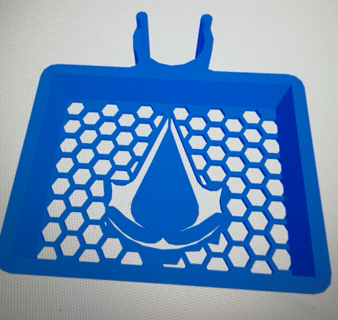 Assassins Creed shower soap holder (Sparse Print)