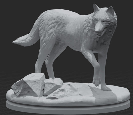 Wolf (Sparse Print)